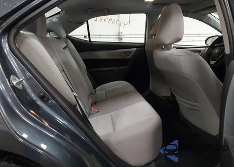 2016 Toyota Corolla Le Plus from USA, damaged, VIN 2T1BURHE6GC666510